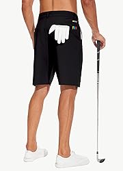 JWM Mens 9" Stretch Golf Shorts - Lightweight