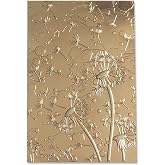 Sizzix 3-D Textured Impressions Embossing Folder Dandelion Wish by Kath Breen, 665001