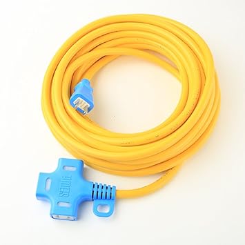 Amazon 抜け止め防止機能 おしゃれ カラータップ 延長コード 3個口