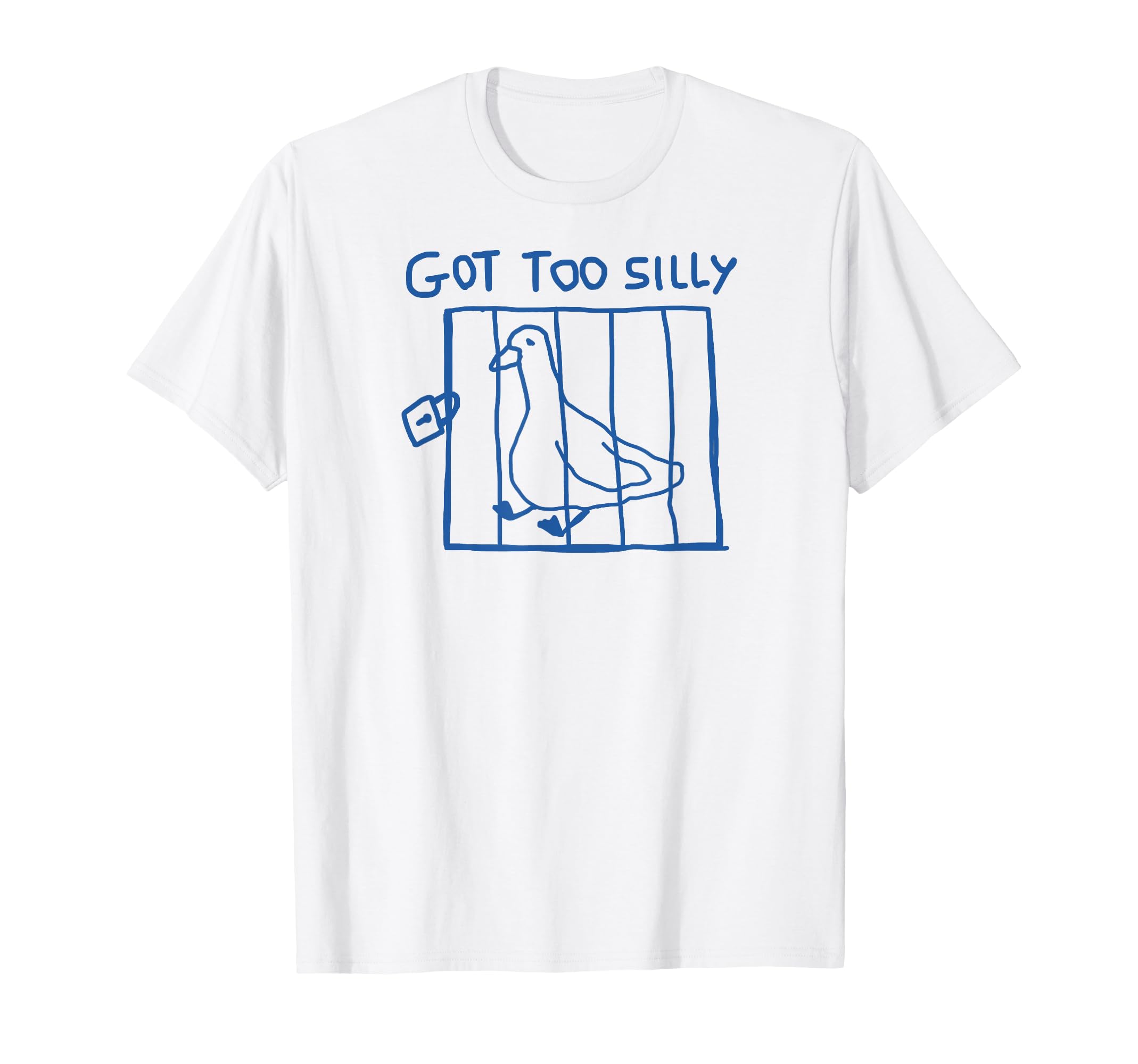 Photo 1 of got too silly meme silly goose funny T-Shirt MED