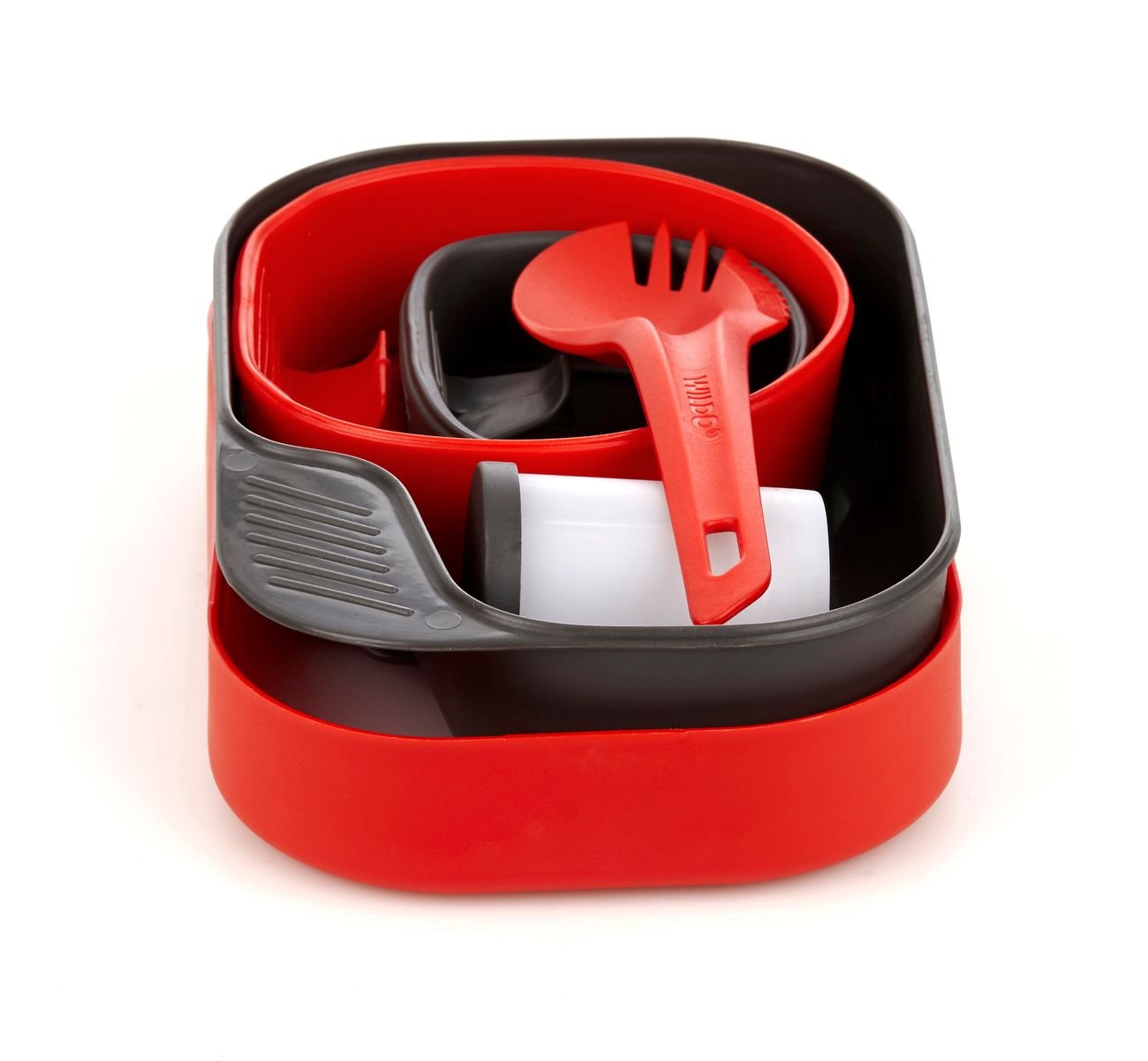 Wildo Camp-A-Box Complete (Lunch Set), red