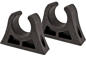 PROPEL PADDLE GEAR BY SHORELINE MARINE Rubber Boat Paddle Holder Clips | Quick & Easy Mounting | Heavy-Duty Rubber Construction, 1.25in | 2-Pack