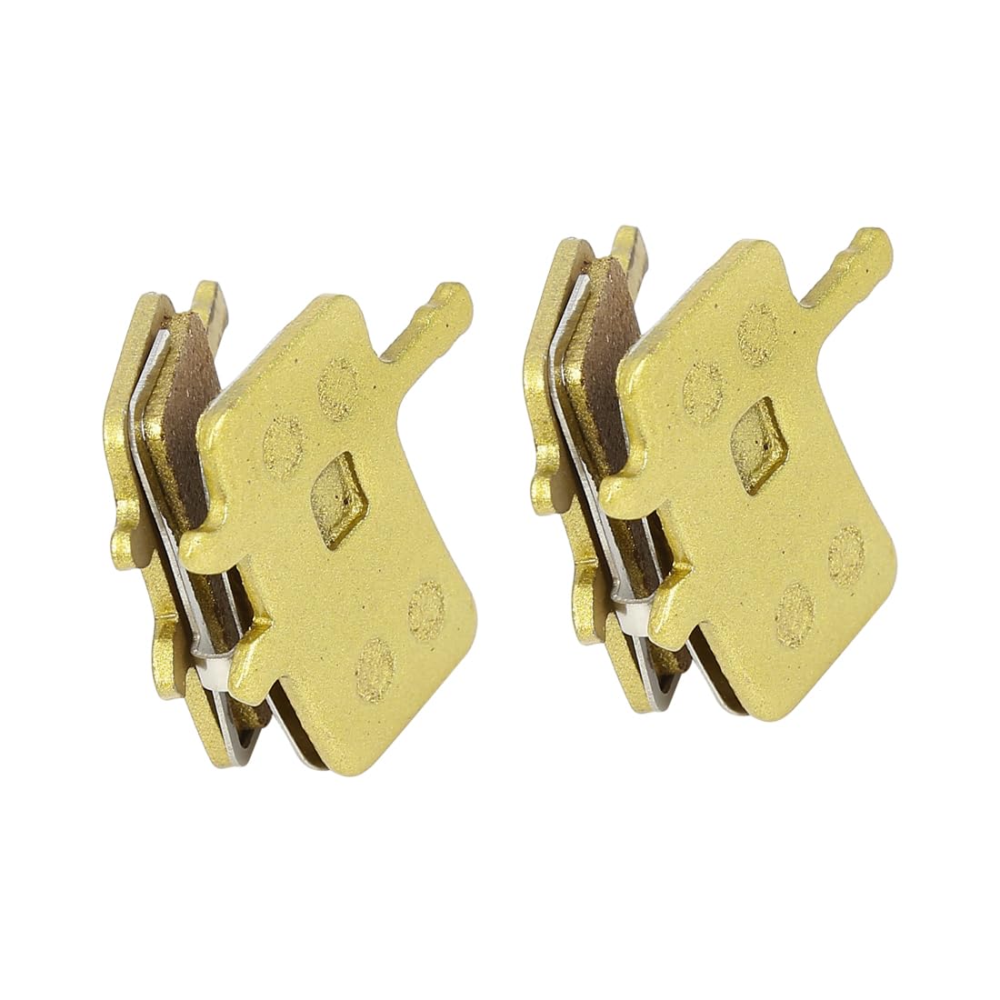 Partuto Bicycle Disc Brake Pads - for Juicy 3 5 7 B Metal Gold Tone - 1 Pc