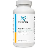 XYMOGEN ActivNutrients, 120 Count | Multivitamin and Multimineral Formula, Immune and Energy Support, B Vitamins and Chelated Minerals, Vegetarian, Gluten-Free