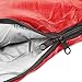Abco Tech Sleeping Bag – Envelope Lightweight Portable, Waterproof, Comfort with Compression Sack - Great for 4 Season Traveling, Camping, Hiking, Outdoor Activities and Boys. (Single) (Red)