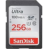SanDisk 256GB Ultra SDXC UHS-I Memory Card - 100MB/s, C10, U1, Full HD, SD Card - SDSDUNR-256G-GN6IN