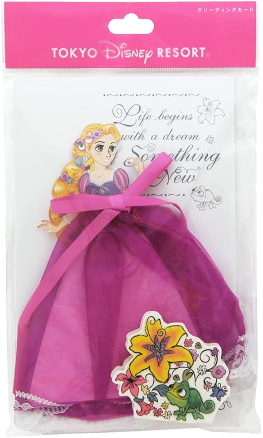 Amazon Co Jp ディズニープリンセス 塔の上の ラプンツェル グリーティング カード ステーショナリー 東京 ディズニーリゾート限定 グッズ お土産 文房具 オフィス用品