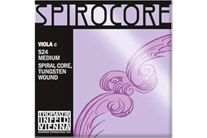 Thomastik-Infeld S24W Spirocore Viola Strings, Single C String, Weich (Light), 4/4 Size, Steel Core, Tungsten Wound