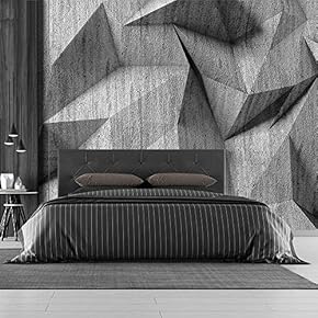 Wall Mural Black and White Industrial Buildings Removable Self-Adhesive Large Wallpaper - 66x96 inches