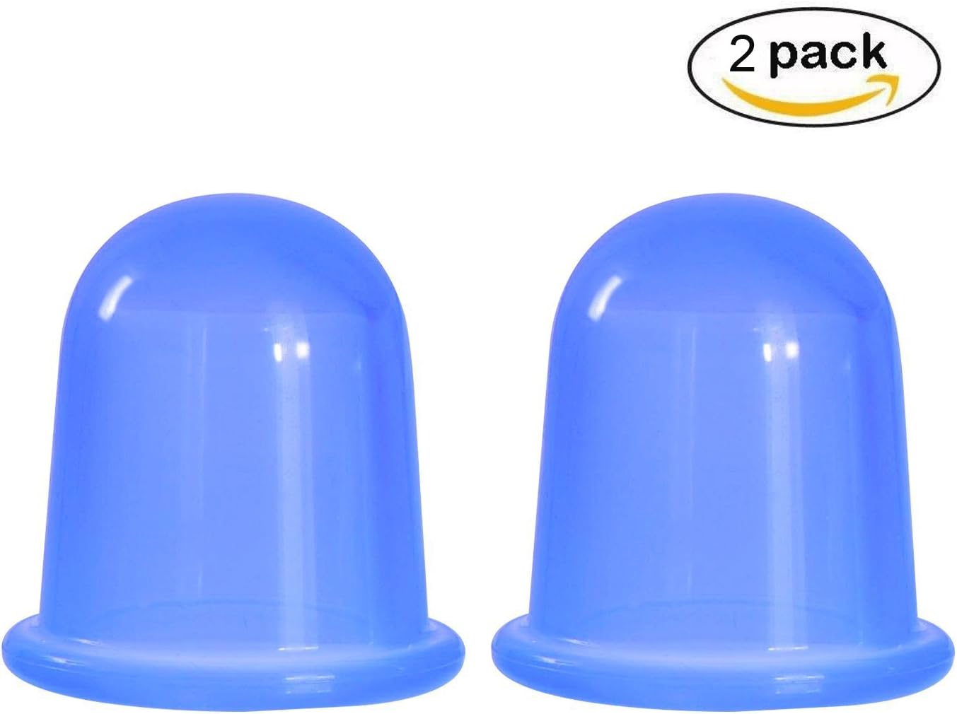 KALLOE Cupping Therapy Set,Anti Cellulite Anti-aging Silicone Facial Body Massage Suction Cups for Body Detoxification, Joint and Muscle Soreness Relief, Cellulite Treatment, Pain Relief --- Blue