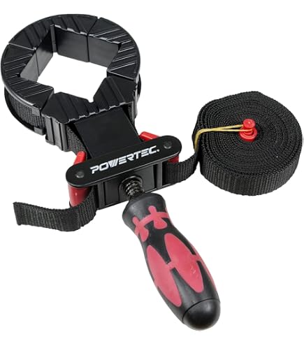 Pince De Sangle 6m Tomotato - 4 Mâchoires Pour Cadre Photo/Bois - Multifonction