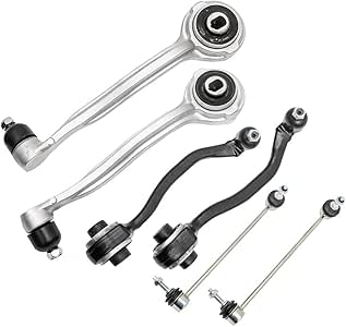 Amazon.com: 6PCS Front Upper Lower Suspension Control Arm Replacement
