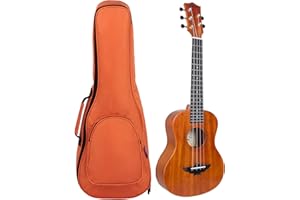 REMAGIC Ukulele Bag, Ukulele Case for 21 23 26 Inch Ukulele, Waterproof Soft Ukulele Cotton Padded Bag with Adjustable Straps, Ukulele Backpack Gig Bag with Large Capacity Pocket Ideal Gift for Ukulele Lover