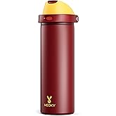 24 oz Insulated Water Bottle for Women: Meoky Stainless Steel Water Bottle with Straw and Spout Lid - Leak Proof, Cold for 24 Hours, Fits in Car Cup Holder, BPA-Free for Sports Travel, Gryffindor