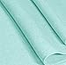 Aiking Home Semi-Sheer Faux Linen Pleated Valance 56 by 14 Inches, Aqua