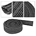 7.5M Denim Protective Sleeve Sheath Cable Cover for Welding Torch Hydraulic Hose