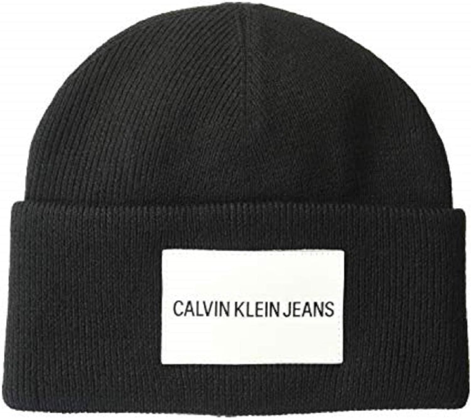 calvin klein patch beanie