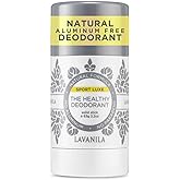 Lavanila Sport Luxe Aluminum Free Deodorant, 2oz - Triple Odor Protection, Fresh Scent - Solid Stick Deodorant for Men & Women, Vegan