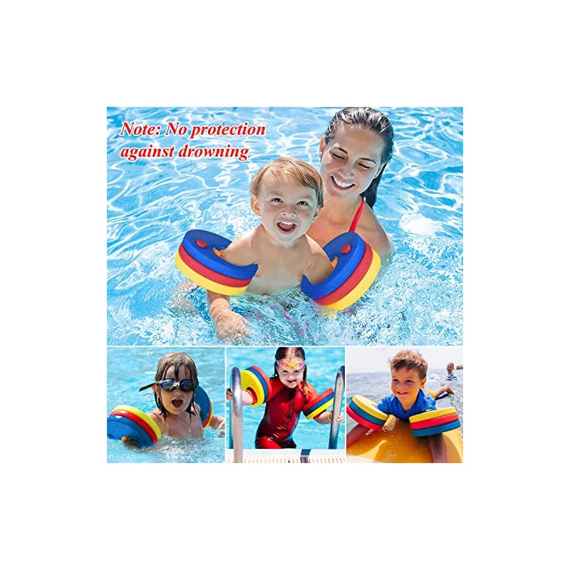 KOROSTRO Manguitos de natación para niños, Discos Flotantes Flotador Bebe Piscina Discos