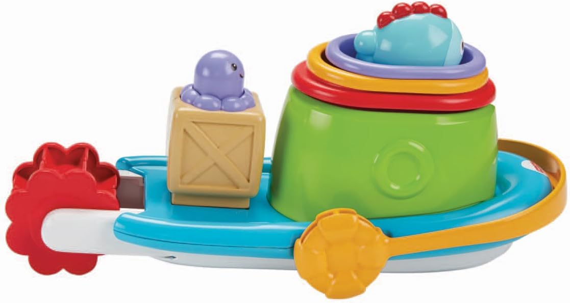 fisher price stackin tubtime boat