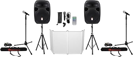 rockville rpg122k powered speakers