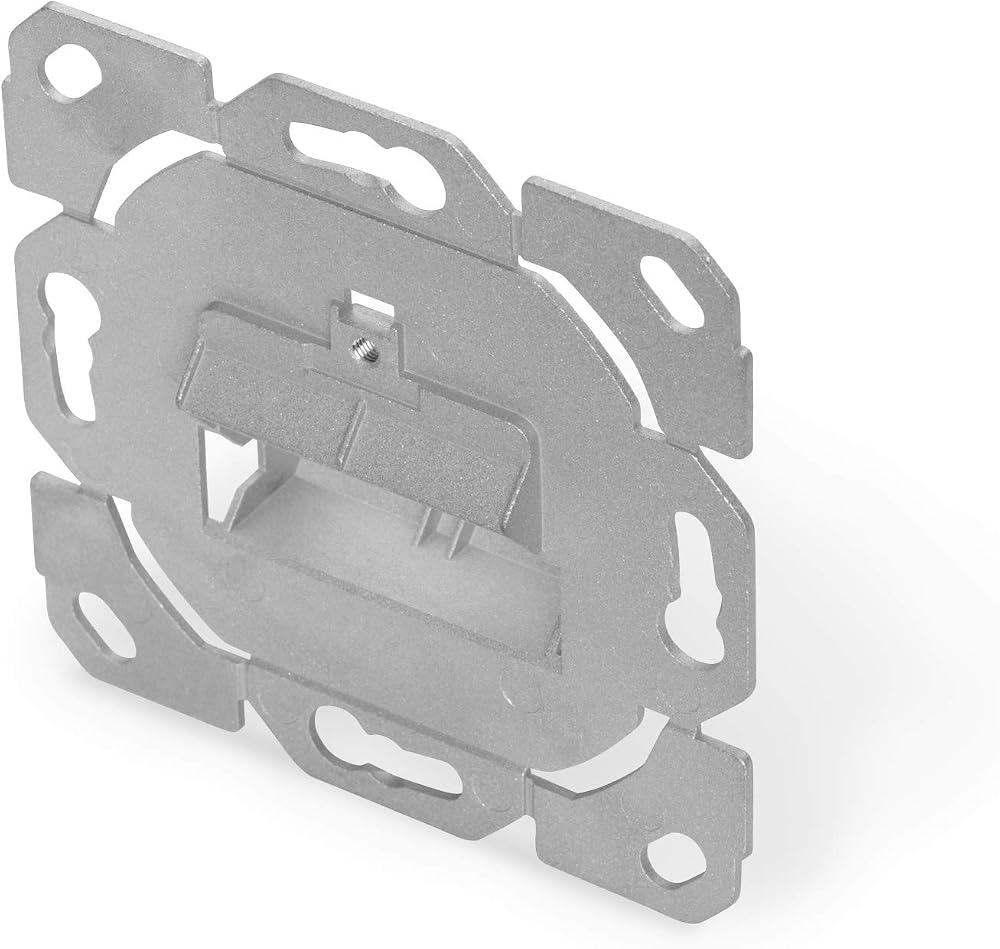 DIGITUS 2 Port Keystone Module Socket 45 Degree Angled Designable Grey