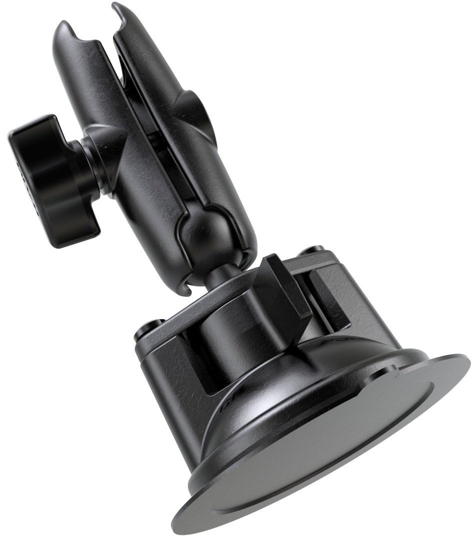 Ram Mount RAM-B-166-103U Accessory for Handheld Device – Accessory for Portable Devices (250 g, Aluminium, Black)