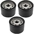 Hilom Pack of 3 49065-7007 Oil Filter for Kawasaki FX600V FR691V FR730V FR651V FR541V FR600V FX600V FS730 FX600v FS451V FS481V FS691V FS651V 4 Cycle Engine