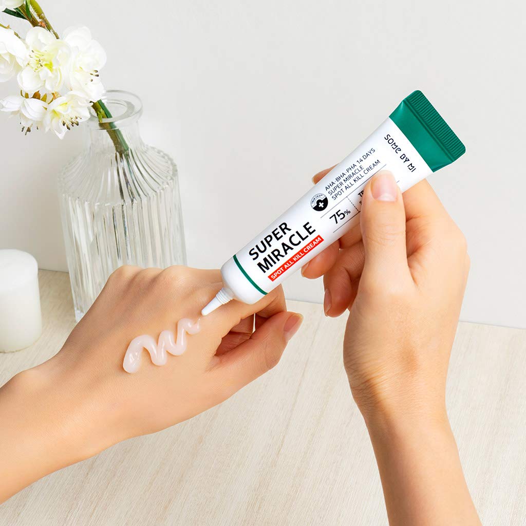 Kết quả hình ảnh cho some by mi aha-bha-pha 14 days super miracle spot all kill cream"