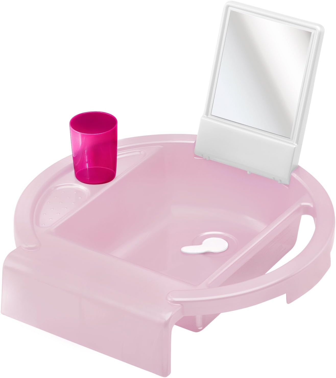 Viamatica Com Le Bain Toilette De Bebe Okbaby Space Mini Lavabo Pour Enfant Fuchsia