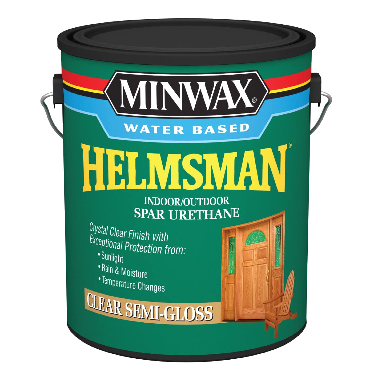 Minwax Water Based Helmsman Spar Urethane, Gallon, Semi-Gloss Image