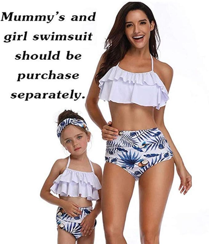 mom and baby girl matching swimsuits