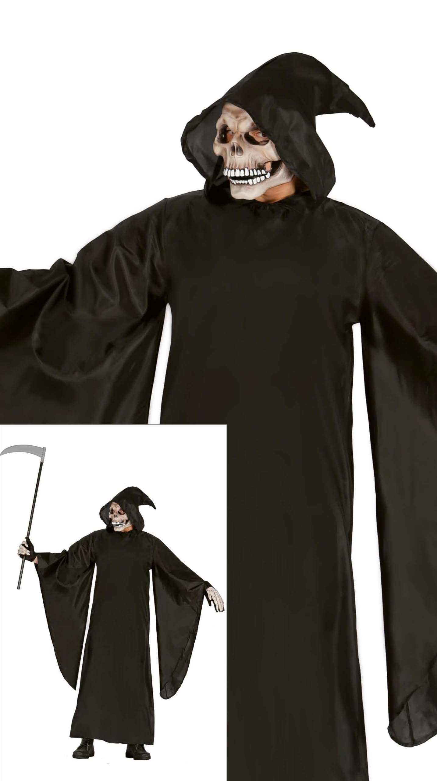 FIESTAS GUIRCA Fancy dress death adults size l