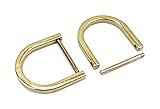 VersaKits 4 Pcs Heavy Duty D Rings Screw in Shackle