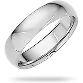 5mm Solid Gold Wedding Bands for Women or Men, 10k or 14k Gold Rings, Comfort Fit Womens and Mens Wedding Ring - Premium Collection from EWB