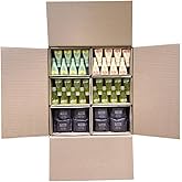 JYPESA | Hotel Toiletries Kit 288 pcs – Almond & Olive – Shampoo & Conditioner – Travel Size Bulk Amenities for Airbnb, Motel, Hospitality & Guest Rooms