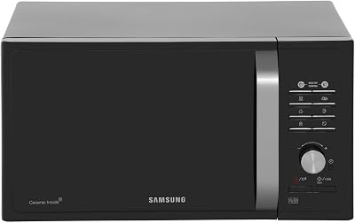 Samsung MS23F301TAK 800W Solo Microwave 23L Black - Even Cooking