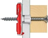 Fischer Duotec 10 S Heavy Duty Wall Plugs w/ Torx Screws 25 Pcs Drywall Panels view 4