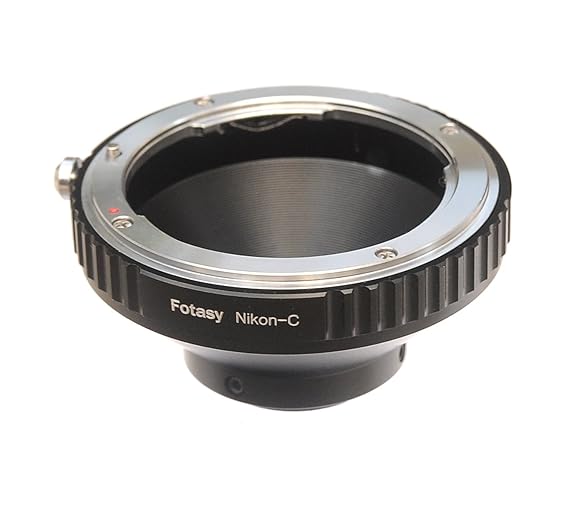 Buy Fotasy Pro Nikon Fmount Lens to Cmount Movie CCTV Camera Lens