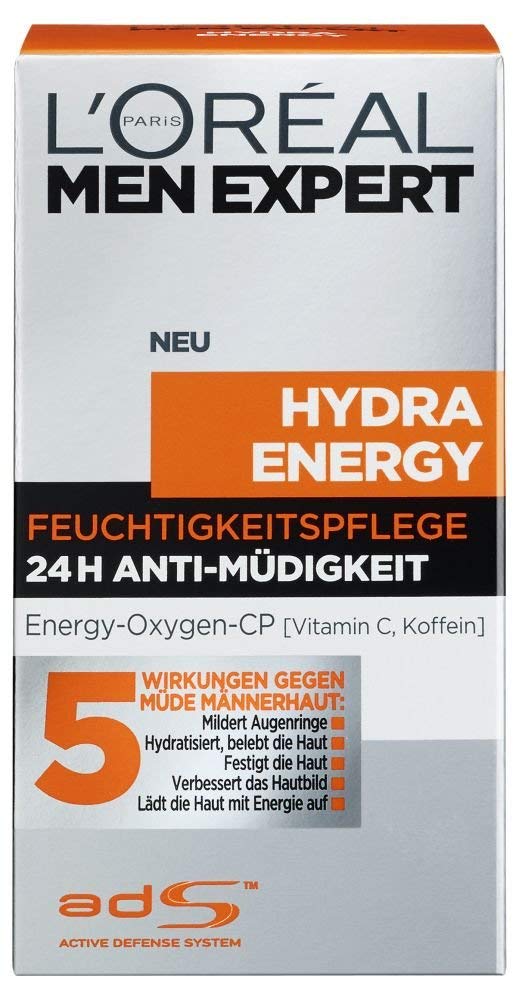 men's anti fatigue moisturiser