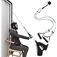3-in-1 Neck and Cervical Traction Pulley Device Over Door, Shoulder Pulley Over The Door Physical Therapy System, Arm and Leg Exercise System Over The Door, Hammock for Neck Pain Relief