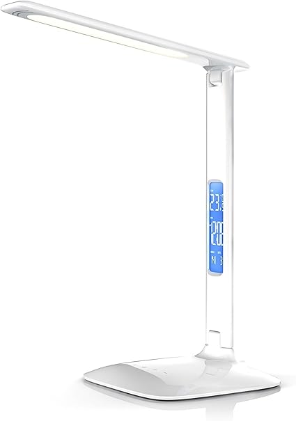 Elinkume 4w Lampe De Bureau Moderne Design 14 3528 Pcs Led Lumiere De Bureau Blanche 6000k Lampe De Bureau Avec Affichage Heure Calendrier Reveil Temperature Amazon Fr Jardin Elinkume 4w Lampe De Bureau Moderne Design 14 3528 Pcs Led Lumiere De Bureau Blanche 6000k Lampe De Bureau Avec Affichage Heure Calendrier Reveil Temperature Amazon Fr Jardin