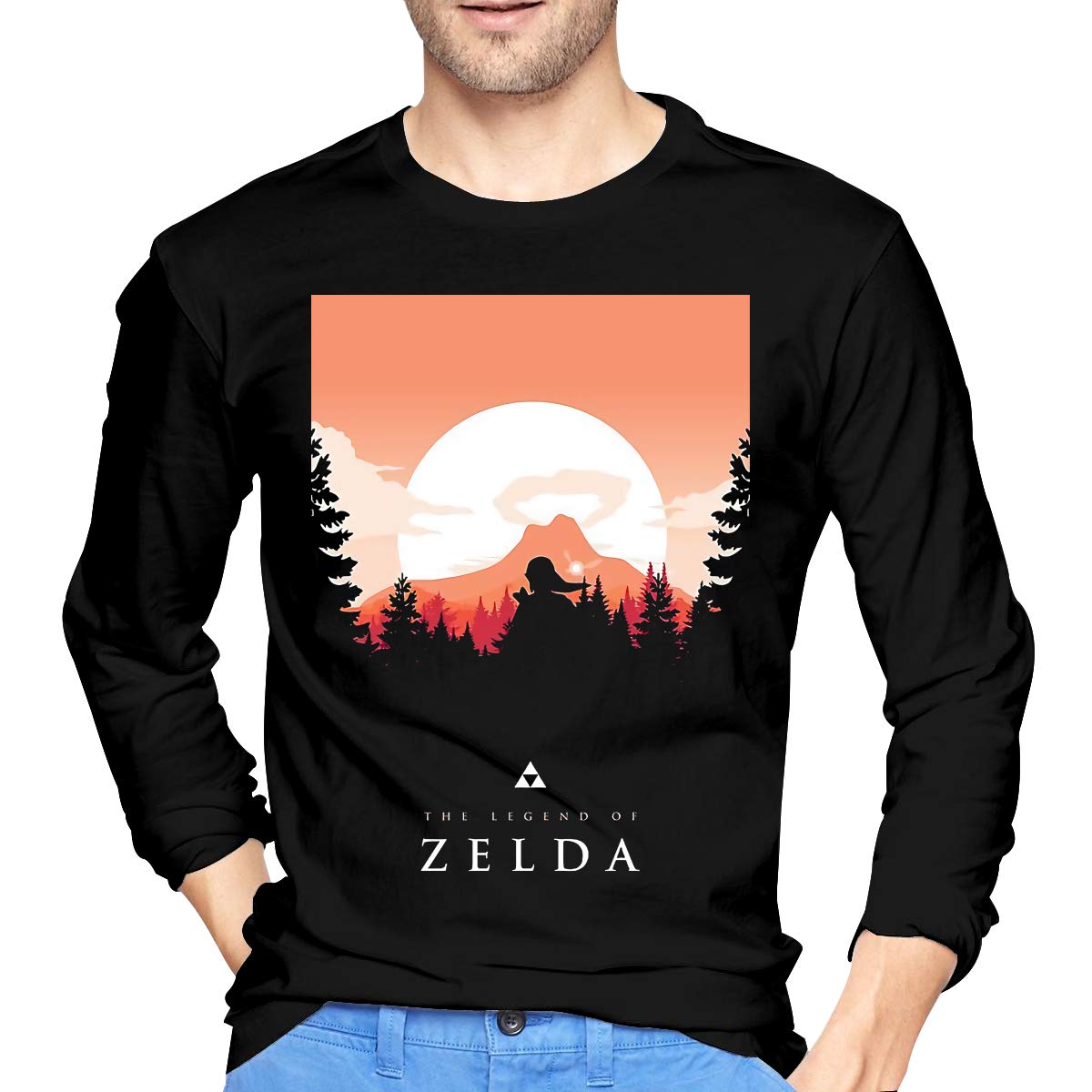 of Zelda Long Sleeve T-Shirts Black 