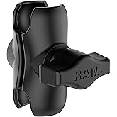 Ram Mount Short Double Socket Arm for 1-Inch Ball Bases