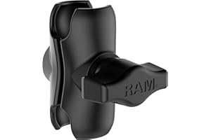 Ram Mount Short Double Socket Arm for 1-Inch Ball Bases