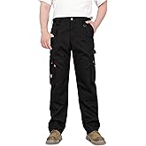 TICOMELA FR Pants for Men Flame Resistant Pants 7.5oz Lightweight (9 Pockets) Multi-Pocket Pants