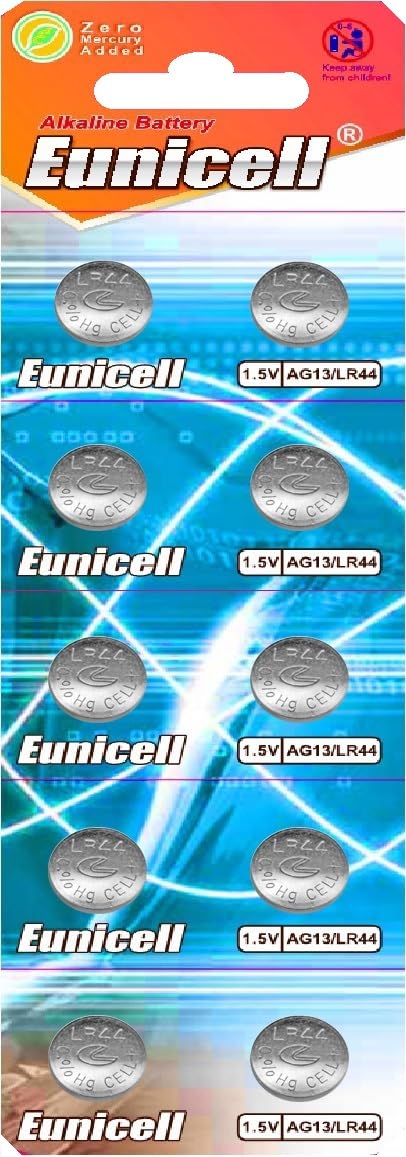 AG13 1 x Blister Card 10 Eunicell Germany Sales=Batteries