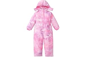 Kids Snow Suit Children One Piece Snowsuit Winter Outdoor Snow Jacket Pants Sets Waterproof Snowboarding Winter Suit