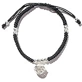 Protection Bracelet for Women Men Real 925 Sterling Silver Lucky Bell Amulet Red Purple Black Gray Rope Bracelet Handmade String Adjustable Jewelry Gift