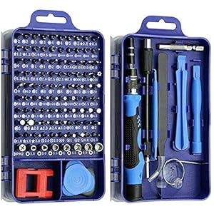 Gereedschap voor het repareren van 115 in 1 Klok Mobiele Telefoon Reparatie Kit Meerdere Combinaties Schroevendraaier…